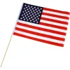 American Flags - Poly 12" x 18" (Import) (DZ)