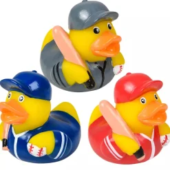 Baseball Rubber Ducky Assortment 2" (DZ)