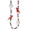 Beads - Baseballs and Cardinals 42" (6 PACK)
