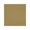 Beverage Napkins - Gold 5" (40 PACK)