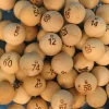 Bingo Ball Set - Wood (75 PACK)