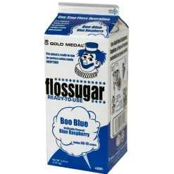 Blue Raspberry Cotton Candy Flossugar (EACH)