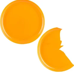 Break-A-Plates Plastic Carnival Game Plates Orange (250 PACK)