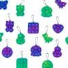 Bubble Popper Keychain Assortment 2.5" (100 PACK)