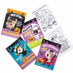 Bulk Mini Halloween Fun & Games Books (72 PACK)