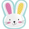 Bunny Shaped Plates 10.5" (8 PACK)