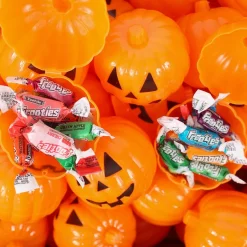 Candy Filled Halloween Pumpkin Eggs 2.5" (50 PACK)