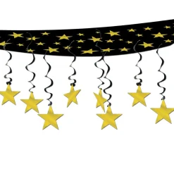 Ceiling Decor - Gold Stars (EACH)