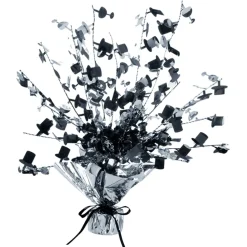 Champagne Glass & Top Hat Centerpiece 15" (EACH)