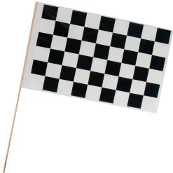 Checkered Flag 11" x 17" Plastic (EACH)