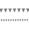 Checkered Pennant Banner 12' (EACH)