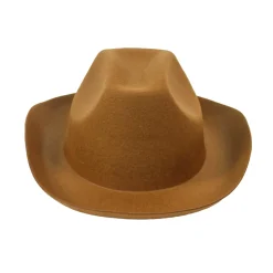 Child Size Brown Felt Cowboy Hat (EACH)