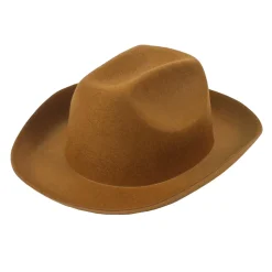 Child Size Brown Felt Cowboy Hat (EACH)