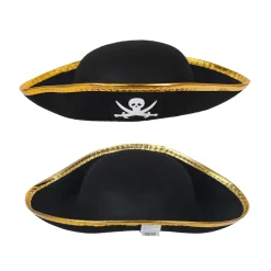 Child Size Felt Pirate Hat (EACH)
