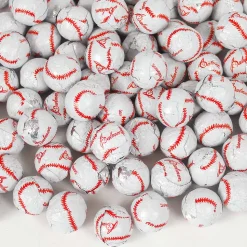 Chocolate Baseballs .75" (100 PACK)
