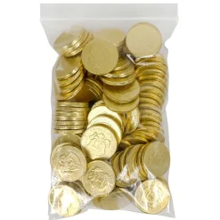 Chocolate Coins - Half Dollars 1.5" (100 PACK)