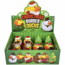Christmas Rubber Duck Assortment 3.5" (DZ)