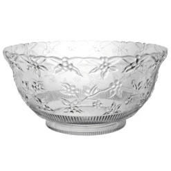 Clear Embossed Punch Bowl 12 Quart (EACH)