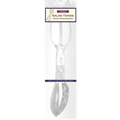 Clear Salad Tongs 11.5" (EACH)