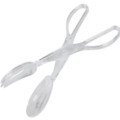 Clear Salad Tongs 11.5" (EACH)