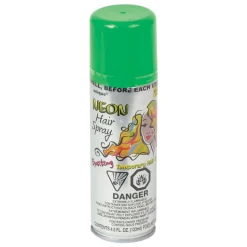 Color Hair Spray - Green 4.5 oz (DZ)