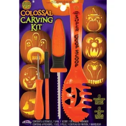 Colossal Pumpkin Carving Kit 10pc (EACH)
