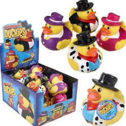 Cowboy Rubber Duck Assortment 3.75