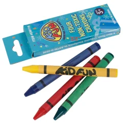 Crayons 3.25" 4 Count (DZ)