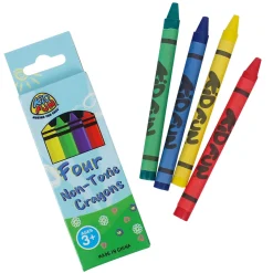 Crayons 3.25" 4 Count (DZ)