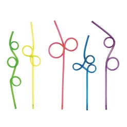 Crazy Loop Drinking Straw Assortment (DZ)