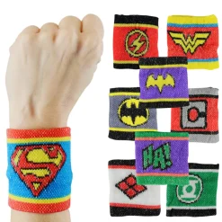 DC Comics Logo Wristband Assortment (100 PACK)