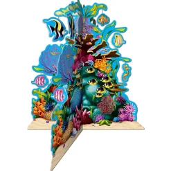 3-D Coral Reef Centerpiece 10" (EACH)