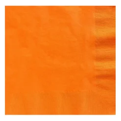 Dinner Napkins - Orange 8" (40 PACK)