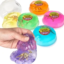 Dinosaur Fossil Putty Assortment 3.5