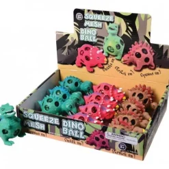 Dino Squeeze Mesh Ball Assortment 3.5" (DZ)