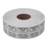 Double Roll Raffle Tickets - White 2000 Roll (EACH)