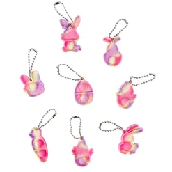 Easter Push Pop Bubble Keychain Assortment 1.5"-2" (100 PACK)