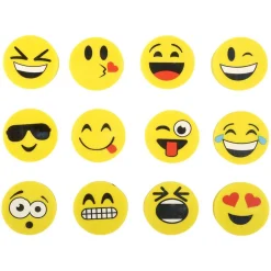 Emoticon Eraser Assortment 1" (72 PACK)