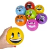Emoticon Vinyl Ball Assortment 5" (25 PACK)