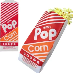 Empty Popcorn Bags 1 oz (100 PACK)