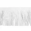 Float Drape - Vinyl Fringed 15" x 10' White (EACH)