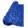 Float Sheeting - Metallic Floral 36" x 15' Blue (EACH)