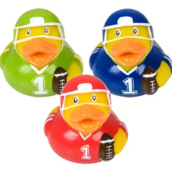 Football Rubber Ducky Assortment 2" (DZ)