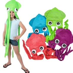 Giant Squid Hat Assorted (EACH)