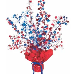 Gleam 'N Burst Centerpiece - Red White Blue 15" (EACH)