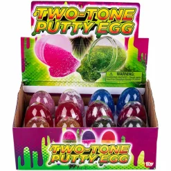 Glitter Putty Egg Assortment 2.25