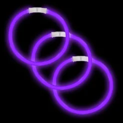 Glow Bracelets - Purple 8" (50 PACK)