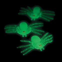 Glow In The Dark Spiders 2.5" (18 PACK)