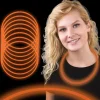 Glow Necklaces - Orange 22" (50 PACK)