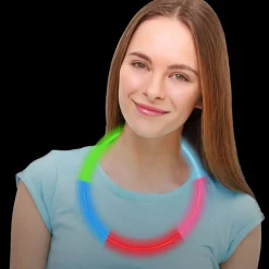 Glow Necklaces - Rainbow 22" (50 PACK)